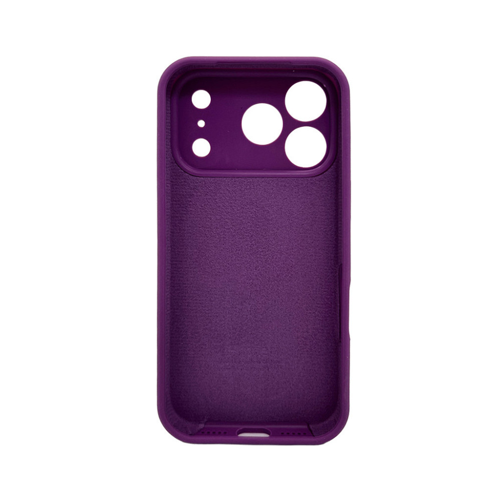 Чохол для смартфона Silicone Full Case AA Camera Protect for Apple iPhone 17 Pro Max 19,Purple Київ - фото 3