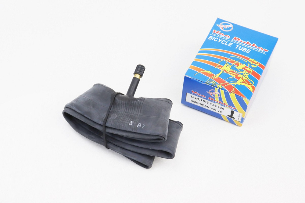 Камера 14"х1,75/2,125 з ніпелем (Schrader AV-40) Киев - изображение 1