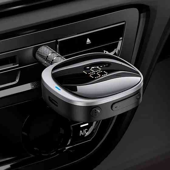 Bluetooth беспроводной ресивер HOCO E80 Travel car AUX BT receiver Black 6942007618908 Одесса