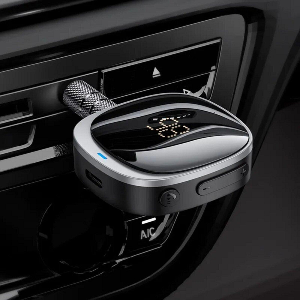 Bluetooth бездротовий ресивер HOCO E80 Travel car AUX BT receiver Black 6942007618908 Одеса - фото 6
