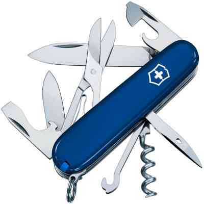Нож Victorinox Climber Ukraine Синьо-жовтий (1.3703.2.8) Винница