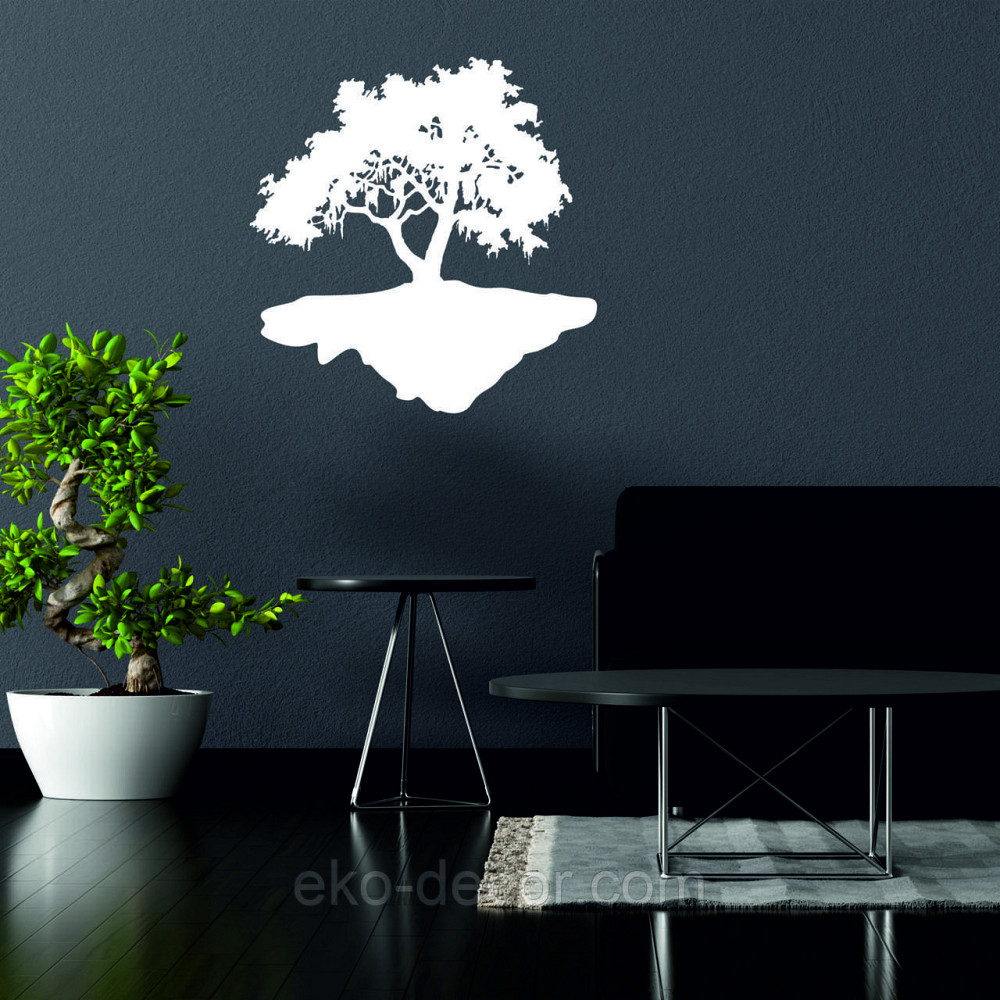 Декоративне настінне Панно «Дерево», Декор на стіну 50*48 см, Білий Київ - фото 2