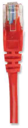 Патчкорд UTP Cat.5e ( 2м червоний ), Intellinet, Біметал, ССА Вінниця