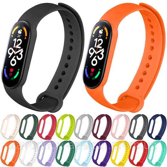 Ремешок фитнес трекера Xiaomi Mi Band 7 (на выбор) Одесса
