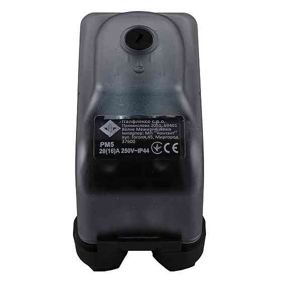 Реле тиску Italtecnica PM-5 G-14R20SG прозорий корпус. 20А (000031947) Київ