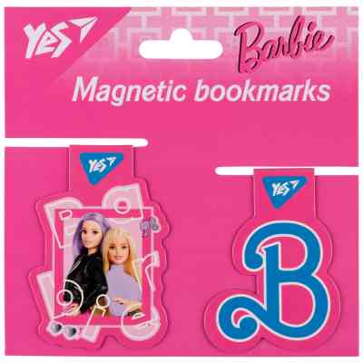 Закладки для книг Yes магнітні Barbie friends, 2шт (708109) Вінниця