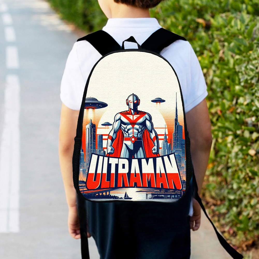 Рюкзак дитячий Ультрамен «Ultraman» 34х27см, міський ранець для хлопчика з принтом (00570) Київ - фото 1
