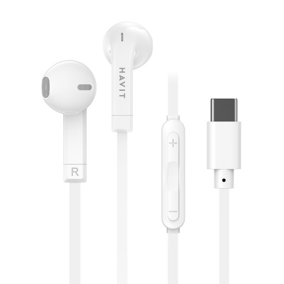 Наушники Havit HV-E336C USB-C White (HV-E336C) Винница - изображение 1