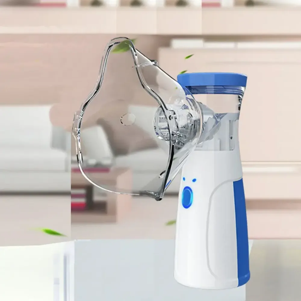 Ингалятор для детей и взрослых. Ручной портативный небулайзер. Бесшумный ингалятор LY-565 Коломия - фото 2