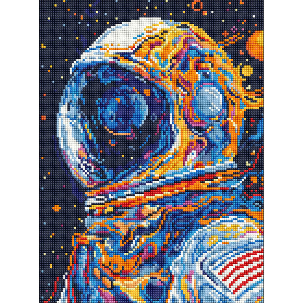 Алмазна мозаїка "Погляд у вічність" AMO8073, 30х40 см Вінниця - фото 1