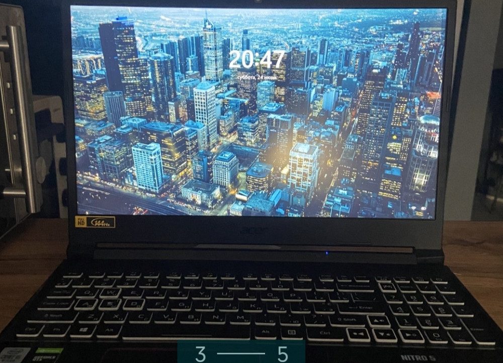 Ноутбук: ASER NITRO 5 GTX 1660TI. Киев - изображение 3