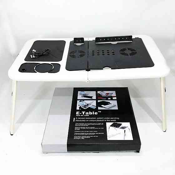 Столик раскладной для ноута, Столик подставка под ноутбук, Столик-подставка для ноутбука с подушкой GW-27 Львов