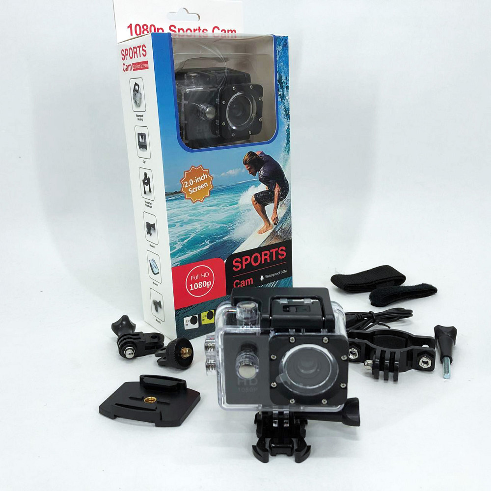 Экшн камера hdr, Поворотная боди камера, Экшн камера fullhd Нательная Sport Action camera HG-59 Ивано-Франковск - изображение 6