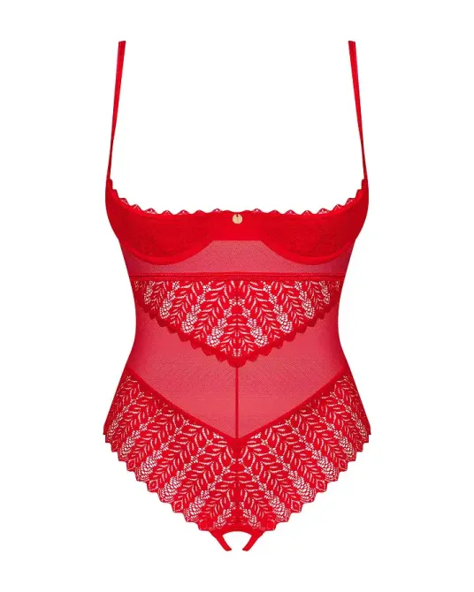 Боді Obsessive Ingridia crotchless teddy XS/S Львов - изображение 3