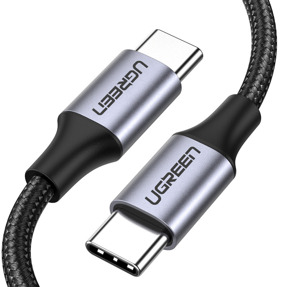 Кабель UGREEN USB-C до USB-C для швидкої зарядки 1м Київ - фото 4