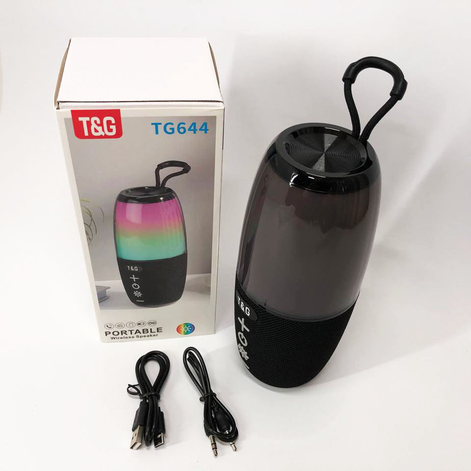 Bluetooth колонка з красивим підсвічуванням TG644, Колонка музична акумулятор Хороша bluetooth GW-87 Львів - фото 2