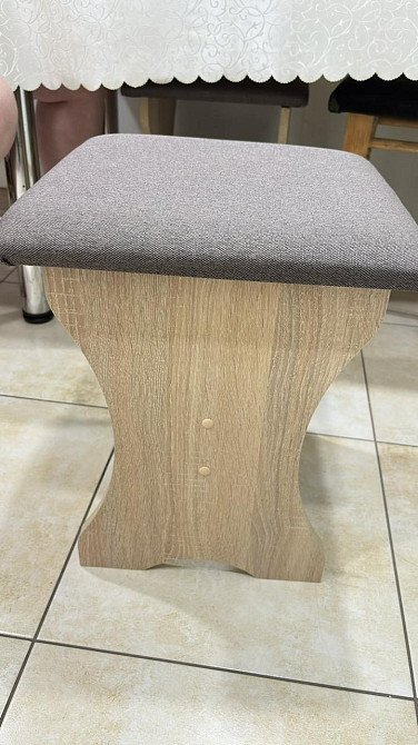 Сімейний куток кухонний зі столом та 2 табуретки 114х154 см Дуб Самоа Львів - фото 6