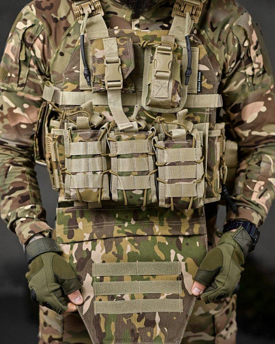 Якісна плитоноска мультикам Single sword STATIX мультикам НП4872 Одеса - фото 9