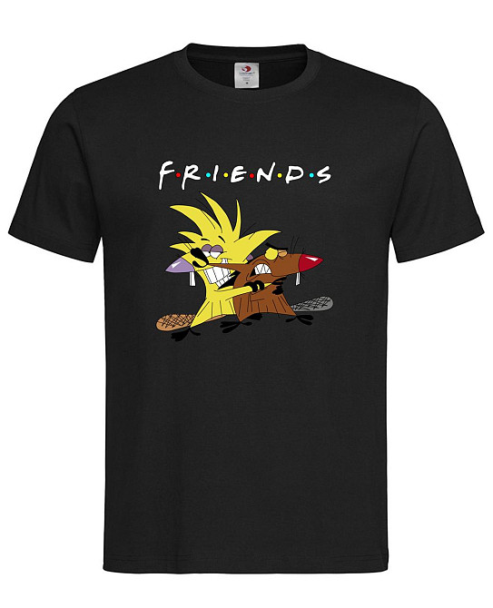 Футболка “Friends” Черный, XS Городище - изображение 1