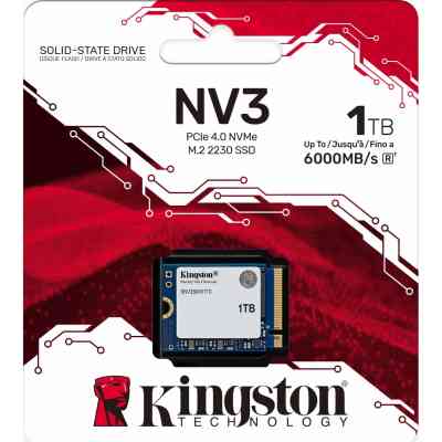 Накопичувач SSD M.2 2230 1TB NV3 Kingston (SNV3SM3/1T0) Вінниця