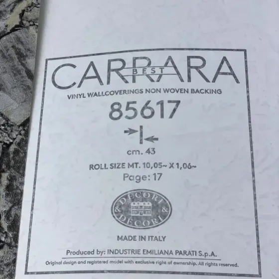 Шпалери Emiliana Parati Carrara Best 85617 Київ