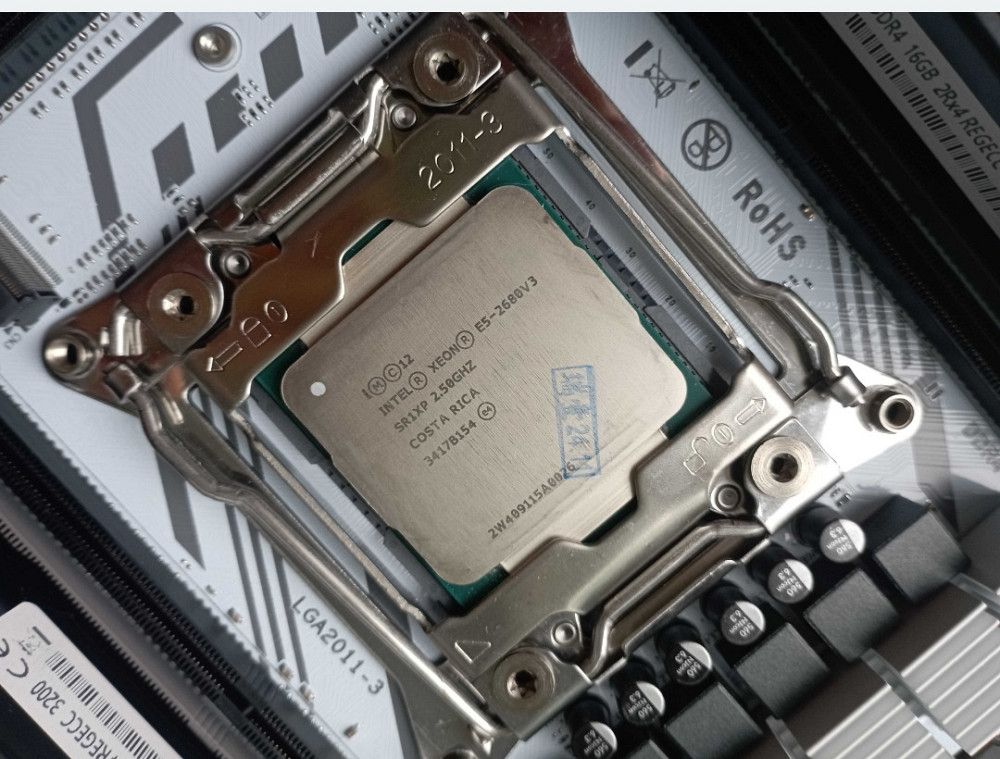 Потужний ігровий комплект Qiyida X99-H5 + Xeon 2680v3 + ddr4 16Gb Харків - фото 4