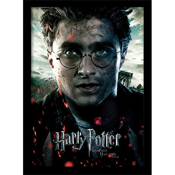 Постер у рамі Harry Potter / Гаррі Поттер (Deathly Hallows Part 2 - Harry) 30 х 40 см Рівне - фото 1