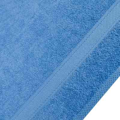 Рушник Home Line махровий бордюрний (блакитний) 400 гр/м2, 50х90 см (181818) Вінниця