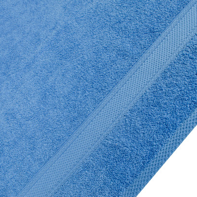 Полотенце Home Line махровое бордюрное (голубое) 400 гр/м2, 50х90 см (181818) Винница - изображение 2
