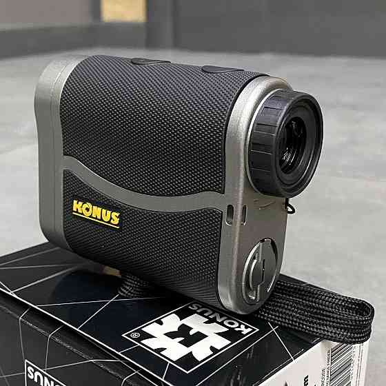Дальномер лазерный KONUS RF-1500, 6x25, дальность 5-1500 м, с компенсацией угла наклона и сканированием Solmir Киев