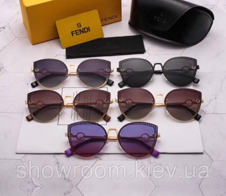 Жіночі сонцезахисні окуляри "кішки" (3008) Київ - фото 2