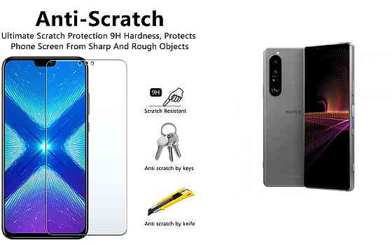 Защитное стекло NeoGlass для Sony Xperia 1 II, Xperia 1 III – ультрапрозрачное и устойчивое Киев