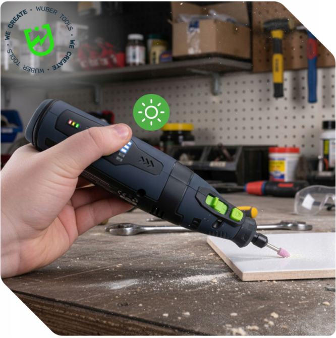 Шліфувально-гравірувальна машина 30000об/хв Wuber (Польща) Київ - фото 10