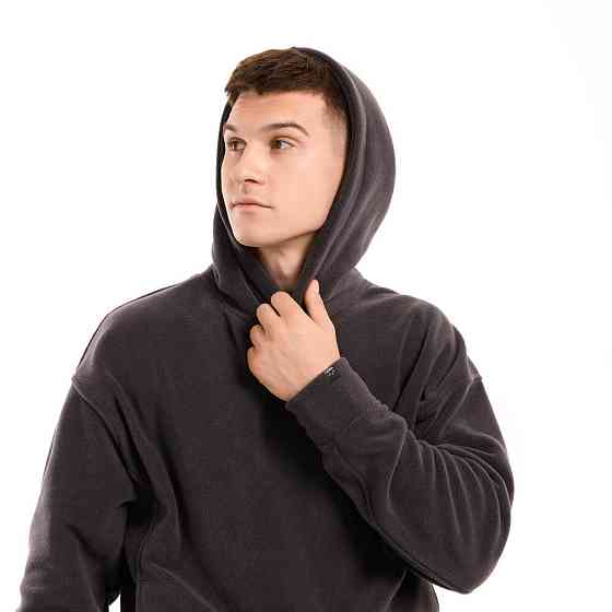 Темно-серый костюм зимний флисовый зимний. Мужской теплый костюм Pobedov Mariot Киев