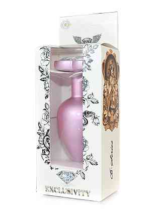 Анальна пробка - Jewellery Pearl Pink Heart Plug Clear L Sex Aura Київ