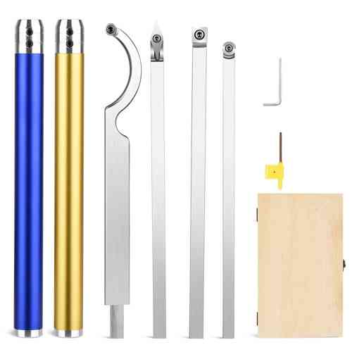 Набір дерев'яних токарних різців у кейсі, 6 предметів Київ