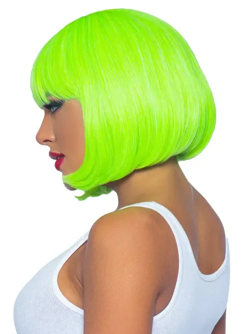 Перука Leg Avenue 12″ Neon short bob wig Neon Green Львів - фото 3