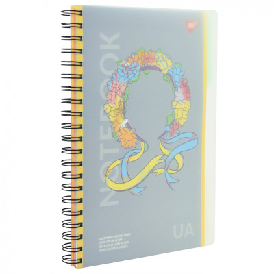 Блокнот Yes А4 Notebook UA 144 листа пластиковая обложка (681943) Винница - изображение 3
