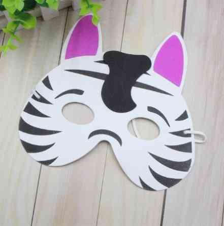 Дитяча маска Зебра one size різнобарвний Київ