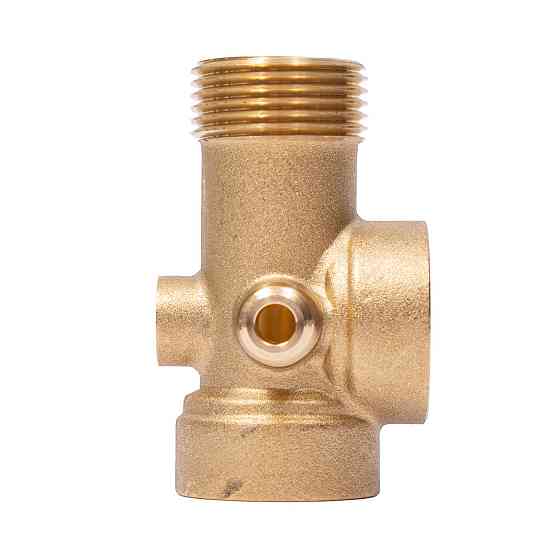 З'єднувач п'ятививідний 80мм 1"М×1"F×1"F×1/4"M×1/4"F AQUATICA (779598) Рівне