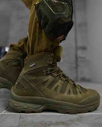 Берці тактичні Salomon Quest 4D GTX Forces 2 оливи ВТ4369 Одесса