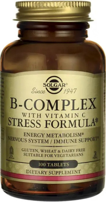 Витамины группы В Solgar B-Complex 100 таб Киев - изображение 1