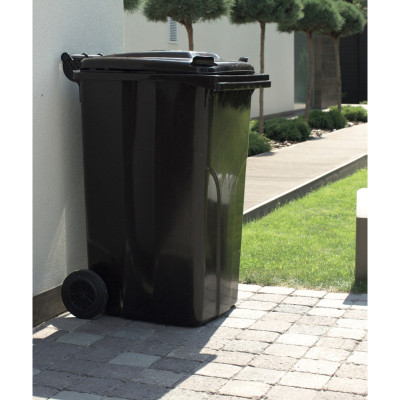 Контейнер для сміття Алеана На колесах з ручкою Помаранчевий 240 л (20121) Вінниця - фото 2