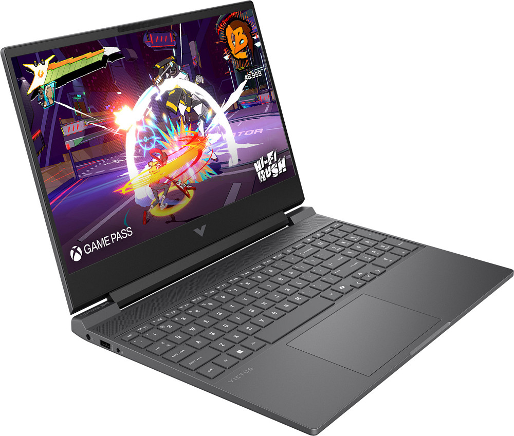 HP Victus 15-fb3075ua 15.6" FHD IPS,300n/Ryzen 7-7445HS (4.7)/16Gb/SSD512Gb/RTX 4050,6GB/DOS/Сірий Вінниця - фото 2