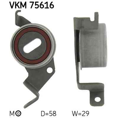 Ролик натяжителя ремня SKF VKM 75616 Винница