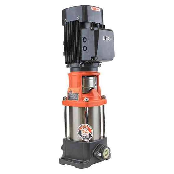 Насос відцентровий багатоступеневий вертикальний 380В 1.1кВт H 89(74)м Q 58(33)л/хв нерж LEO 3.0 (7710393) Рівне