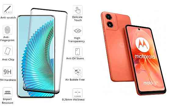 Защитное стекло HyperGlass Pro для Motorola G04 – максимальная чувствительность и защита Киев