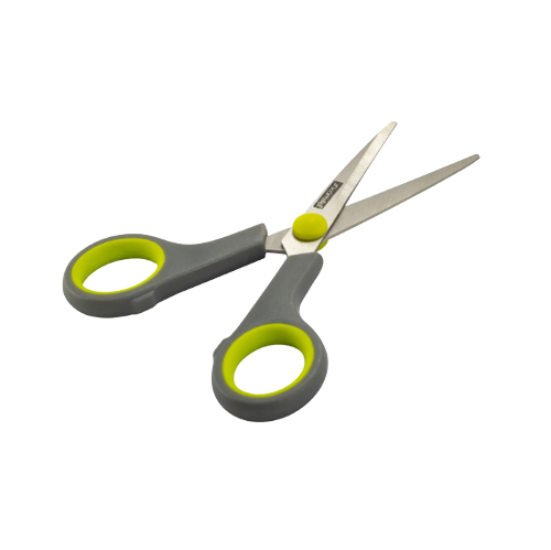 Ножиці універсальні 140мм нержавіюча сталь протектор на магніті 5181 KAMILLE Житомир - фото 1