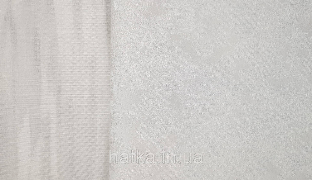 Шпалери вінілові на флізеліні Grandeco Amelia під венеціанську штукатурку структурні білі А73901 Київ - фото 5