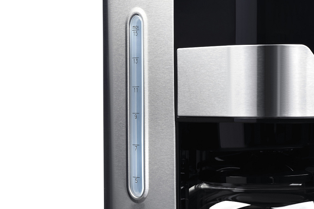 Кавоварка ARDESTO крапельна 1.5л, мелена, чорно-сріблястий Київ - фото 10